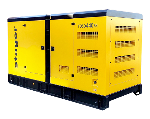 Stager YDSD440S3 Generator insonorizat 440kVA, 577A, 1500rpm, trifazat, diesel [5]
