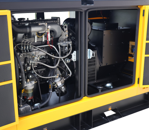 Generatoare si motoare - Stager YDY53S3 Generator insonorizat 53kVA, 69A, 1500rpm, trifazat, diesel