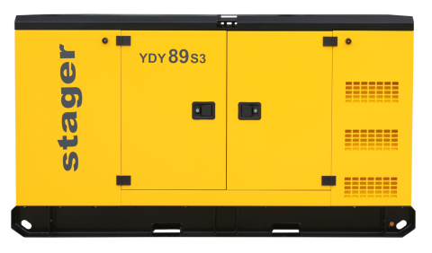 Stager YDY89S3 Generator insonorizat 89kVA, 115A, 1500rpm, trifazat, diesel [1]