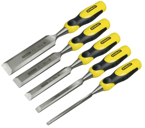Stanley 2-16-885 Set de 5 dalti pentru lemn Dynagrip 6/12/18/25/32mm [1]