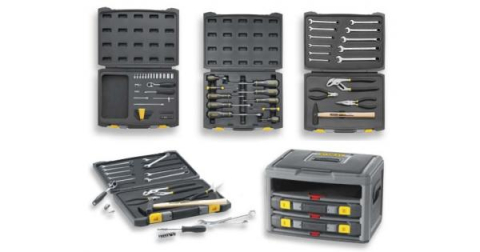 Scule si accesorii auto - Stanley 2-99-055 Cutie cu 3 sertare echipata cu 70 scule