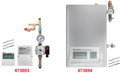 Panouri fotovoltaice - Statie Automatizare Panouri Solare Presurizate