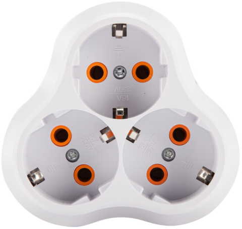 Accesorii prelungitoare - Stecher Triplu Schuko