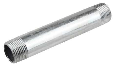 Conectori & accesorii furtun gradina - Stut Zincat Filetat FE-FE - 1 Buc