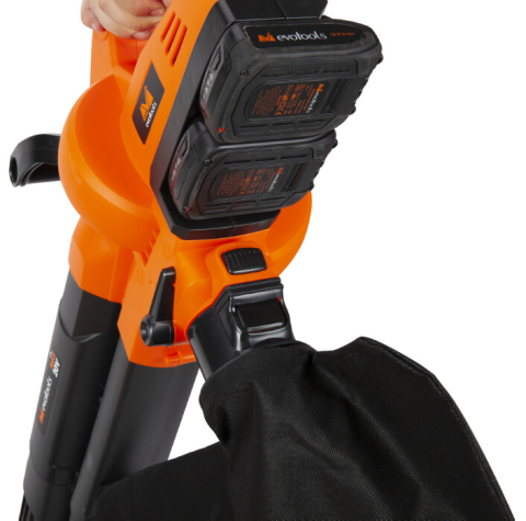 Suflanta/Aspirator Frunze cu Tocator fara Acumulator si Incarcator LB 2x MAX 20V ONE EvoTools [3]
