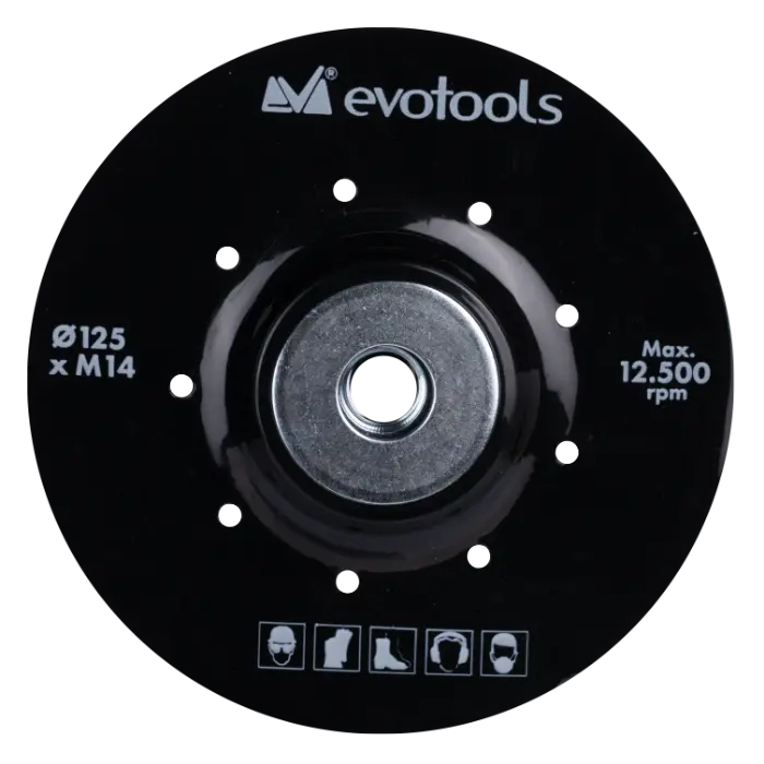 Accesorii scule si unelte electrice - Suport Fibrodisc cu Ventilatie EvoTools