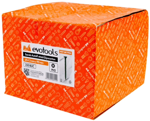 Surub Autofiletant Gipscarton (Filet Rapid) EvoTools - 1 Hs1 [11]