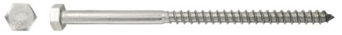 Scule & unelte - Surub Lemn cu Cap Hexagonal DIN 571 (PD) - 1 S50