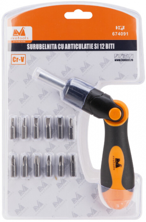 Surubelnita cu Articulatie 13 Piese [1]