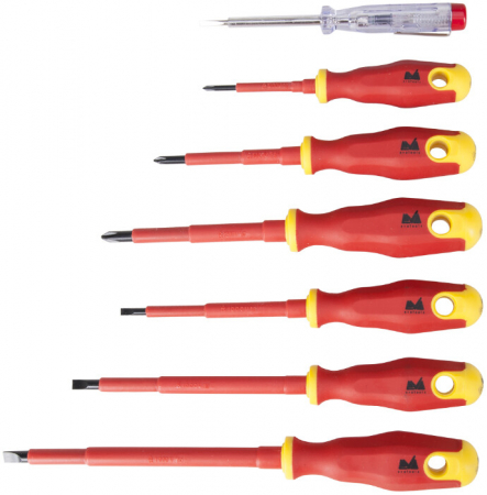 Surubelnite - Surubelnite Electrician 1kV 7 Pcs
