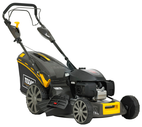 Texas Premium 5390TR/W masina de tuns gazonul motor Honda GCV170 benzina 4.8CP, EU V, autopropulsata, 530mm, 4in1, 4 viteze, sac 65l, reglaj central [1]