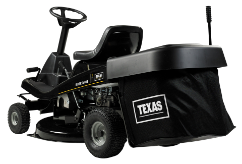 Texas Rider 7600E tractoras pentru tuns gazonul 3 in 1, 12CP, benzina, latime taiere 760mm, inaltime taiere 30-76mm, sac colector 170l, pornire electrica [5]