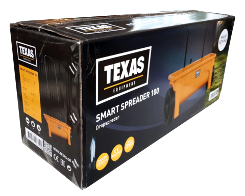 Gradina & gospodarie - Texas Smart Spreader 100 dispozitiv de imprastiat, 12 litri, reglabil, latime lucru 45cm, box