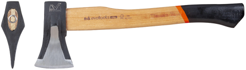 Topoare - Topor Despicat cu Coada Lemn EvoTools +Plus