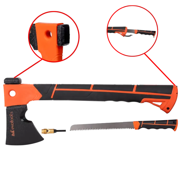 Topoare - Topor Multifunctional Camping 6 in 1 EvoTools