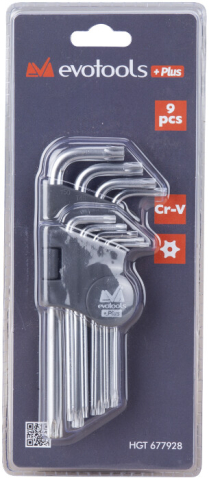 Torx cu Gaura (9 piese) - Marime T10-T50 mm [1]