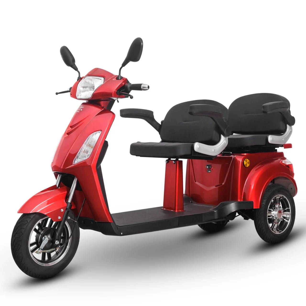 Tricicluri - Tricicleta Electrica, FARA Permis, Viteza maxima 25 km pe ora, Motor 1000W, Volta M4+, Autonomie pana la 36km