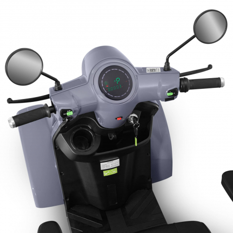 Tricicleta Electrica, FARA Permis, Volta M6, viteza maxima 25 km pe ora, Motor 1000W, Autonomie pana la 50km [6]