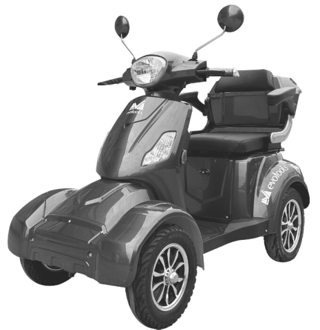 Tricicluri - Triciclete/Cvadriciclu Electric Persoane Azima CVP1000, Putere maximala: 1310 W, Viteza maxima 25 km/h, autonomie: 45km