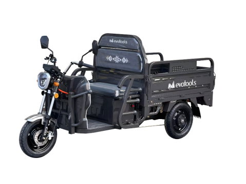 Tricicluri - Triciclu Electric Cargo Balaur TRCC1000, Putere maximala: 2000 W, Autonomie: ~72 km, Viteza maxima: 25 km/h