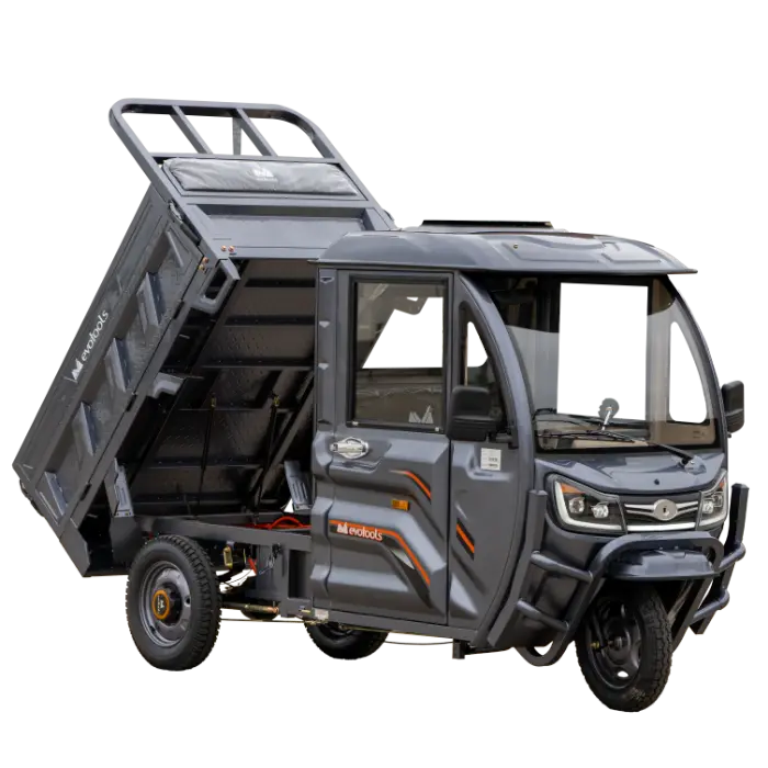 Tricicluri - Triciclu Electric Cargo Cabina Inchisa Voinicu TCB1500, Putere maximala 3800 W, Autonomie 60 km, Viteza maxima: 25 km/h