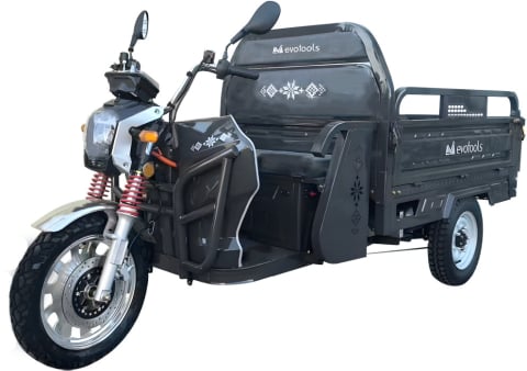 Scutere, ATV si Biciclete - Triciclu Electric Cargo cu Descarcare Hidraulica Greuceanu TRCC1500, Putere maximala: 3000 W, autonomie 60km, Viteza maxima: 25 km/h
