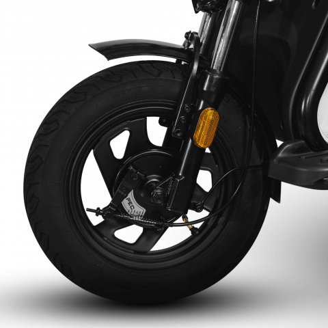 Triciclu Electric, Fara Permis, Motor 1000W, 2-3 locuri, APM2 Alb, Autonomie pana la 36km, viteza maxima 25 km pe ora, Omologat RAR [4]