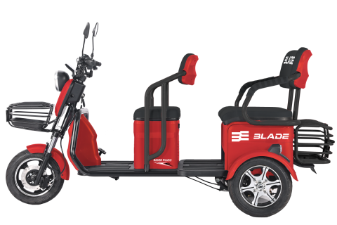 Tricicluri - TRICICLU ELECTRIC PERSOANE 2000W, 25 km/h, autonomie 70km - TRIP X2 BLADE