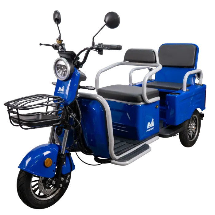 Tricicluri - Triciclu Electric Persoane Bancheta Dubla Bendis TRCC1200 EvoTools Putere maximala: 1900 W , Viteza maxima 25 km.