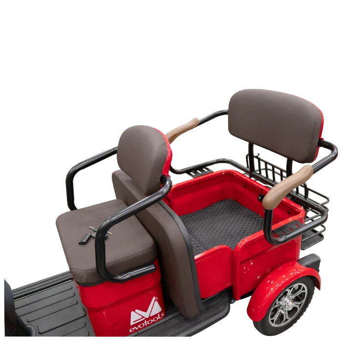 Triciclu Electric Persoane Bancheta Dubla Scorilo TRP1200, Putere maximala: 2400 W, Viteza Maxima 25km/h [1]