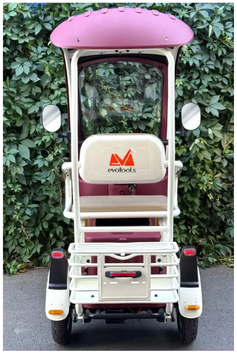 Triciclu Electric Persoane Cabina Deschisa Dotos TRP1000CD EvoTools/Putere Maximala 2400 W Autonomie 56 km, Viteza maxima: 25 km/h [2]