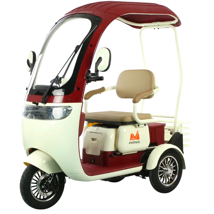 Triciclu Electric Persoane Cabina Deschisa Dotos TRP1000CD EvoTools/Putere Maximala 2400 W Autonomie 56 km, Viteza maxima: 25 km/h [0]