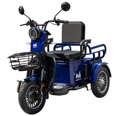 Scutere, ATV si Biciclete - Triciclu Electric Persoane Deceneu TRP500, Putere maximala: 700 W, Autonomie: ~35 km, Viteza maxima: 25 km/h