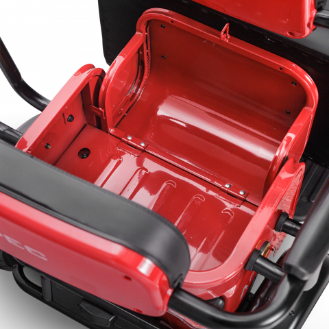 Triciclu electric Voltarom APM5, 60V, 20 AH, 1000W, fara permis, 25km/h, Rosu, autonomie pana la 40km [10]