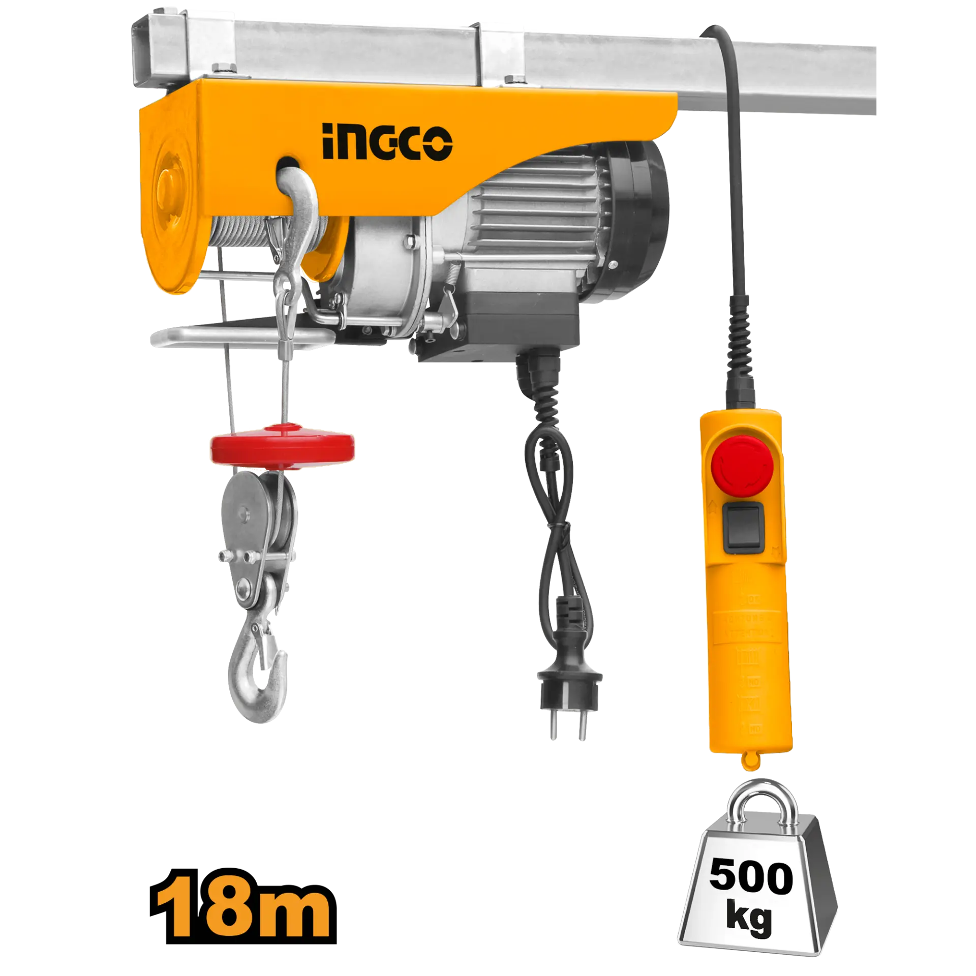 Troliu si Centuri/Sufe Tractat auto - Troliu Electric 900W 18m