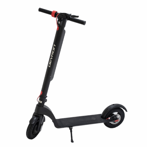 Trotineta electrica Devron Zerga X8 - Negru-Rosu [1]
