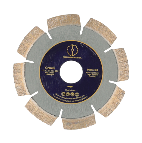 Scule & unelte - Tudee Disc diamantat debitare granit, standard, 115x22.2x12x2.2mm