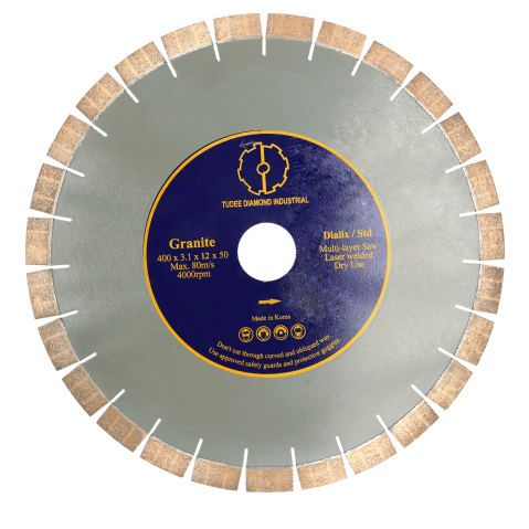 Scule & unelte - Tudee Disc diamantat debitare granit, standard, 400x50x12x3.1mm, reductie