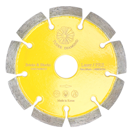 Scule & unelte - Tudee Disc diamantat debitare materiale constructii, premium, 115x22.2x10x2.2mm
