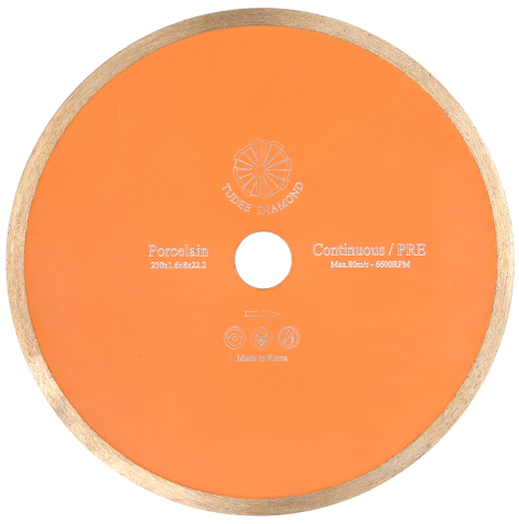 Scule & unelte - Tudee Disc diamantat debitare portelan, premium, 230x22.2x8x1.6mm
