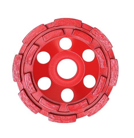 Tudee Disc diamantat slefuire-degrosare beton dur, standard, 115x22.2x8x6mm, segment dublu [0]