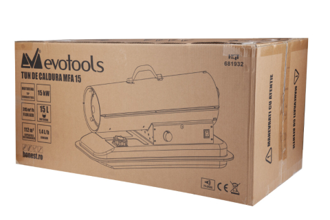 Tun de Caldura pe Motorina MFA 15kW EvoTools [1]
