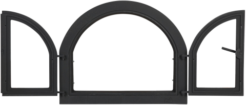 Usa Cuptor Gradina cu Geam Model Grecesc [4]