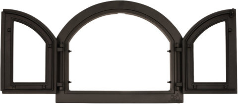 Usa Cuptor Gradina cu Geam Motive Romanesti [3]