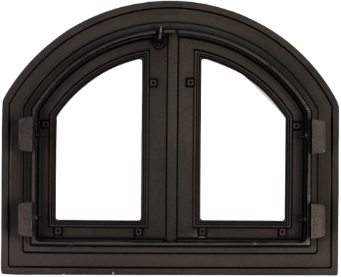 Usa Cuptor Gradina cu Geam Motive Romanesti [2]