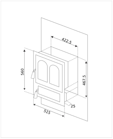 Usa Semineu cu Cenusar Motive Romanesti [3]