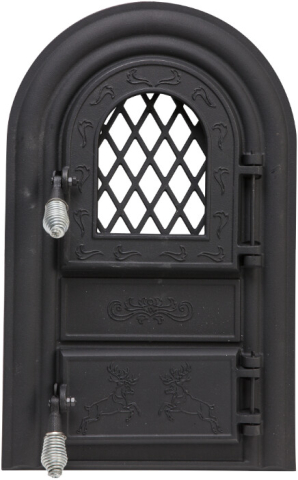 Uz casnic & industrial - Usa Semineu cu Geam Cerbi