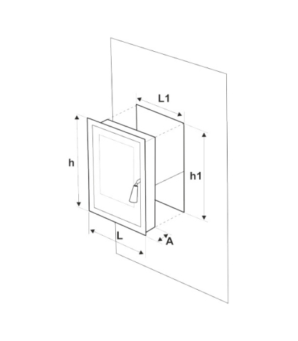 Usa Semineu cu Geam Fagure [1]