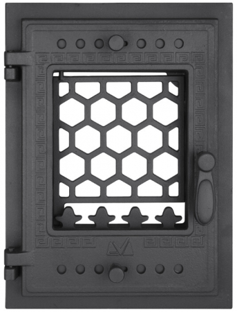 Usi pentru sobe - Usa Semineu cu Geam Fagure - Inaltime usa 480 mm Latime usa 360 mm
