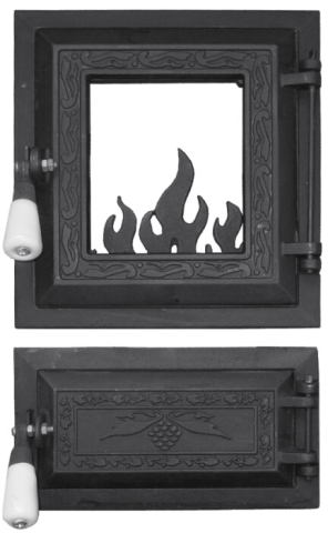 Sobe si burlane - Usa Soba cu Geam + Cenusar